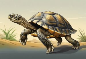 Tortoise representing slow and steady investment growth